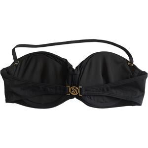 VS Bikini Top bandeau removable halter strap Fold VS logo back clasp 38C